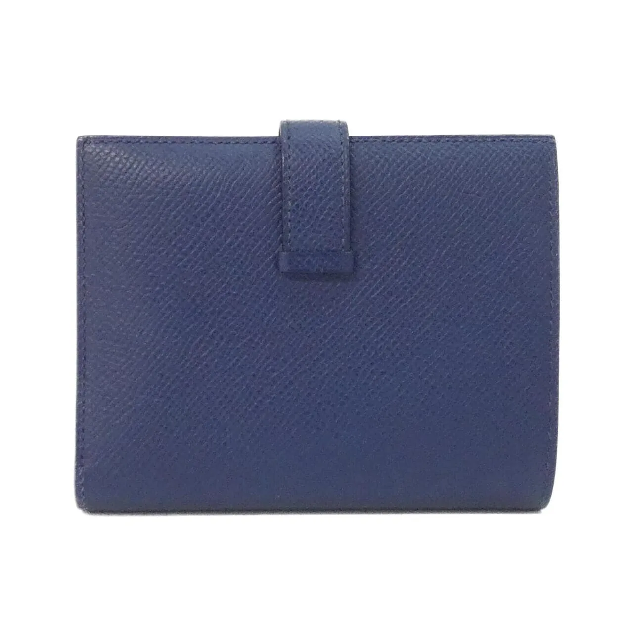 HERMES 039790CK Wallet Epsom Navy Epsom Leather Rank A - Thumbnail 2