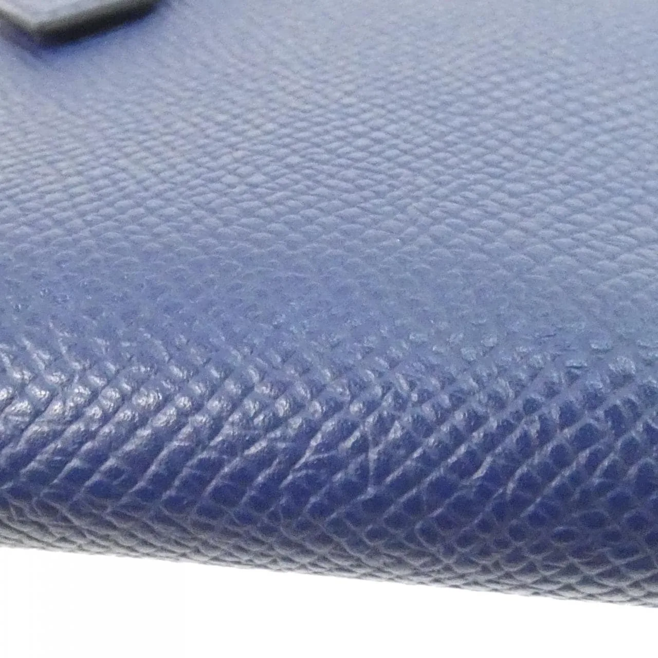 HERMES 039790CK Wallet Epsom Navy Epsom Leather Rank A - Thumbnail 5