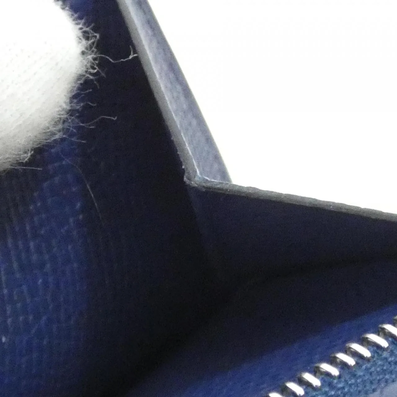 HERMES 039790CK Wallet Epsom Navy Epsom Leather Rank A - Thumbnail 8