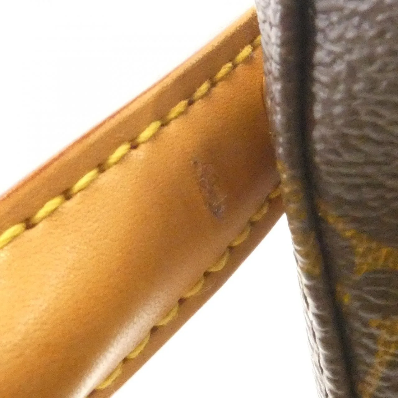 LOUIS VUITTON Looping M51146 Shoulder Monogram 黑色 Monogram 中古品B - 縮圖 6