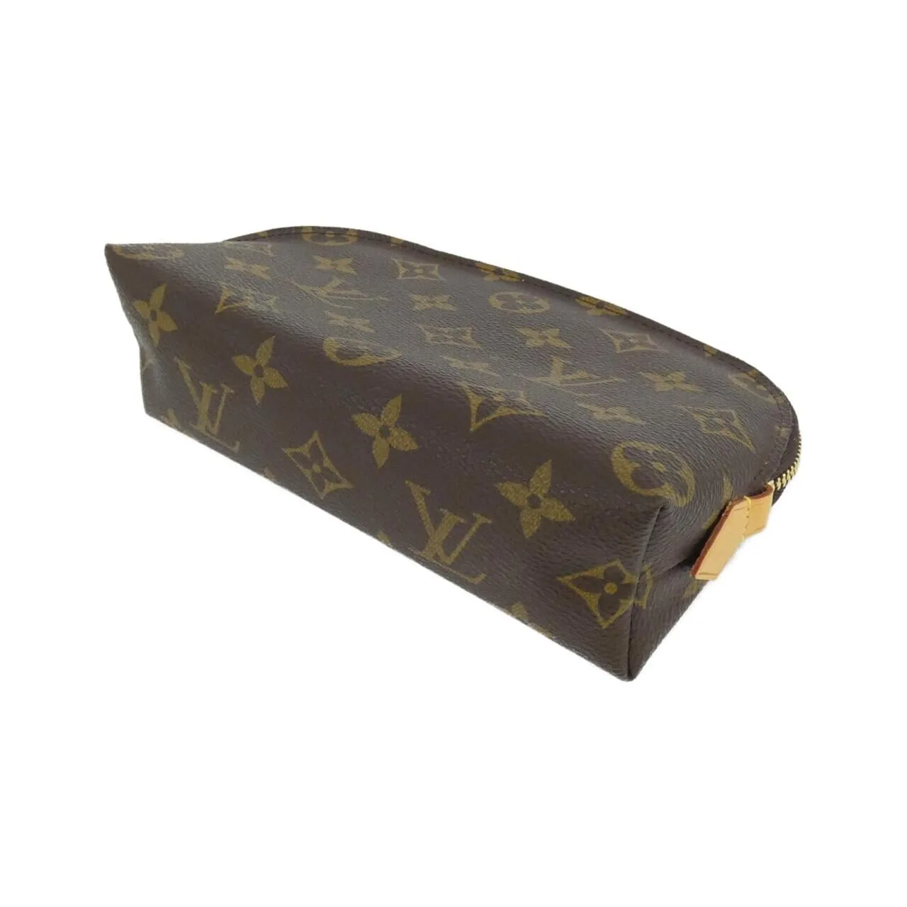 LOUIS VUITTON Pochette M47515 Pouch Monogram Black Monogram Rank A - Thumbnail 2