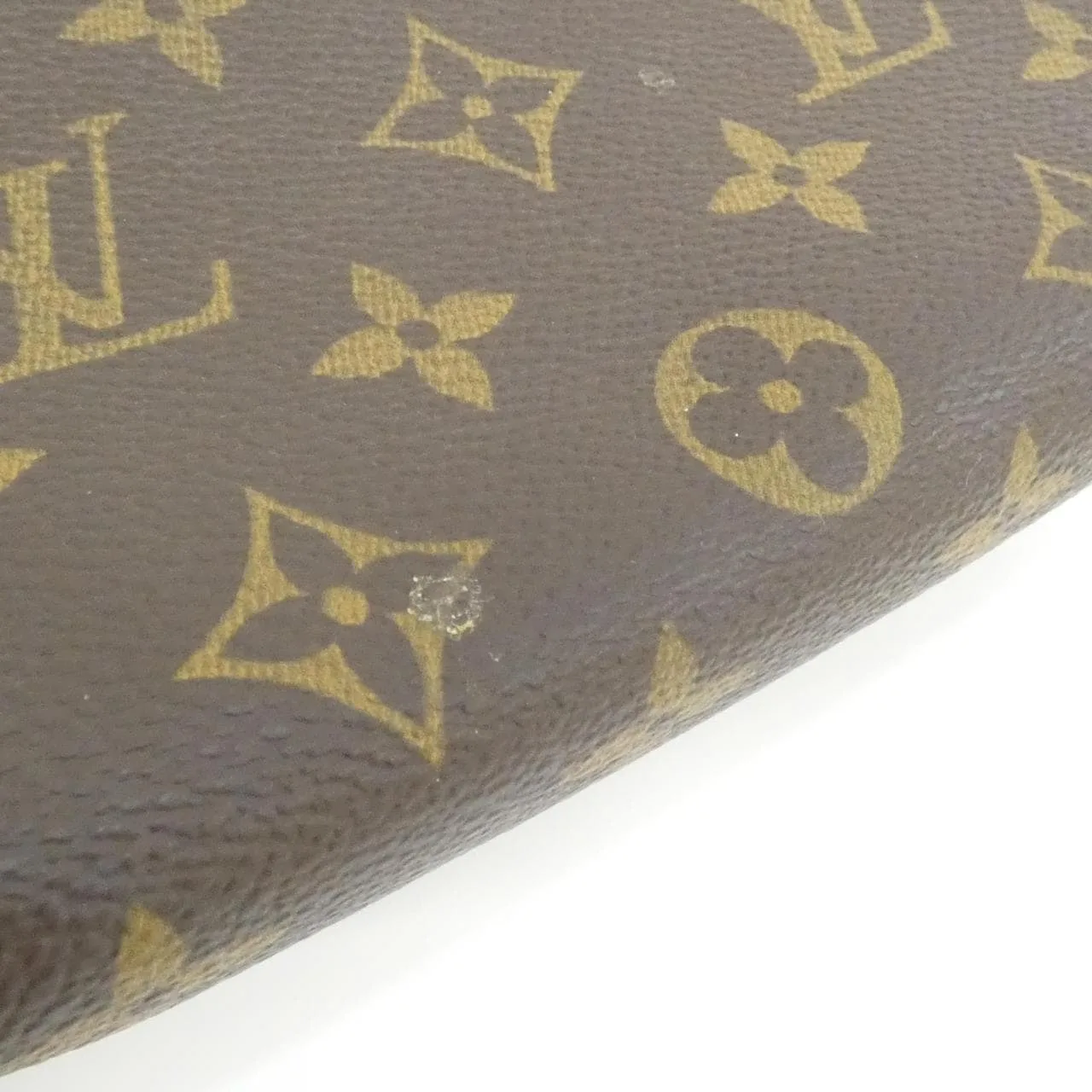 LOUIS VUITTON Pochette M47515 Pouch Monogram Black Monogram Rank A - Thumbnail 3