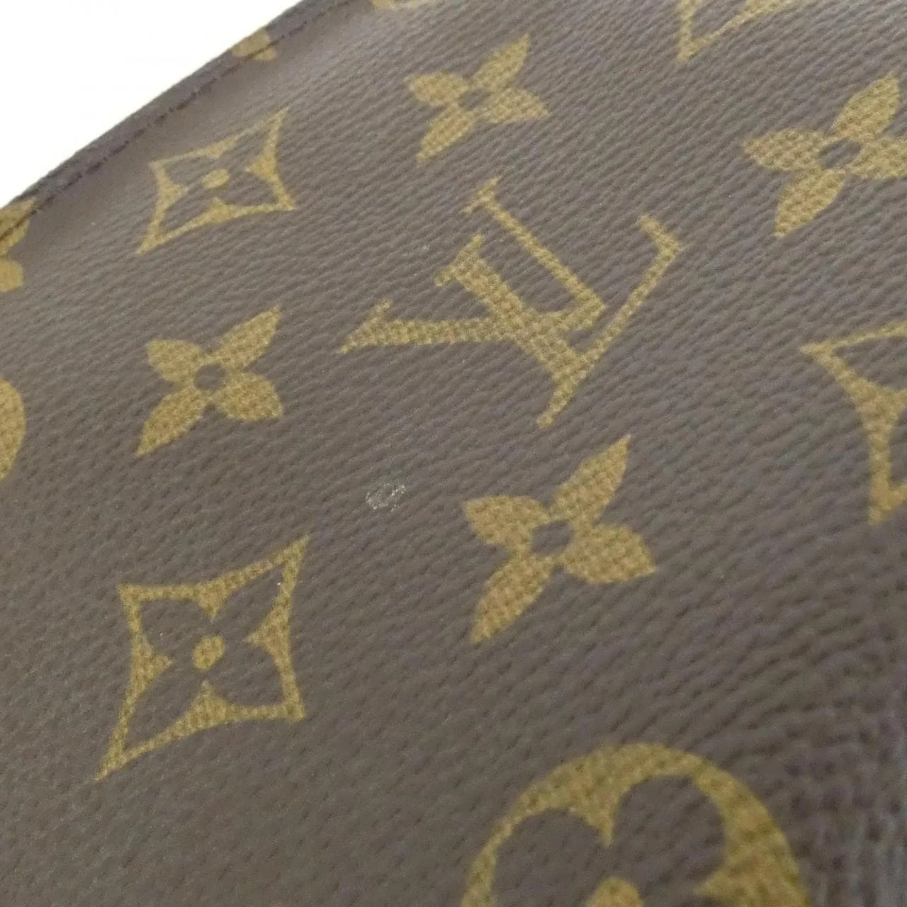 LOUIS VUITTON Pochette M47515 Pouch Monogram Black Monogram Rank A - Thumbnail 4