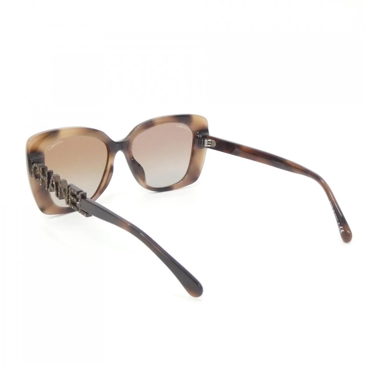 CHANEL 5422 B A Sunglasses 黑色 中古品A - 縮圖 3