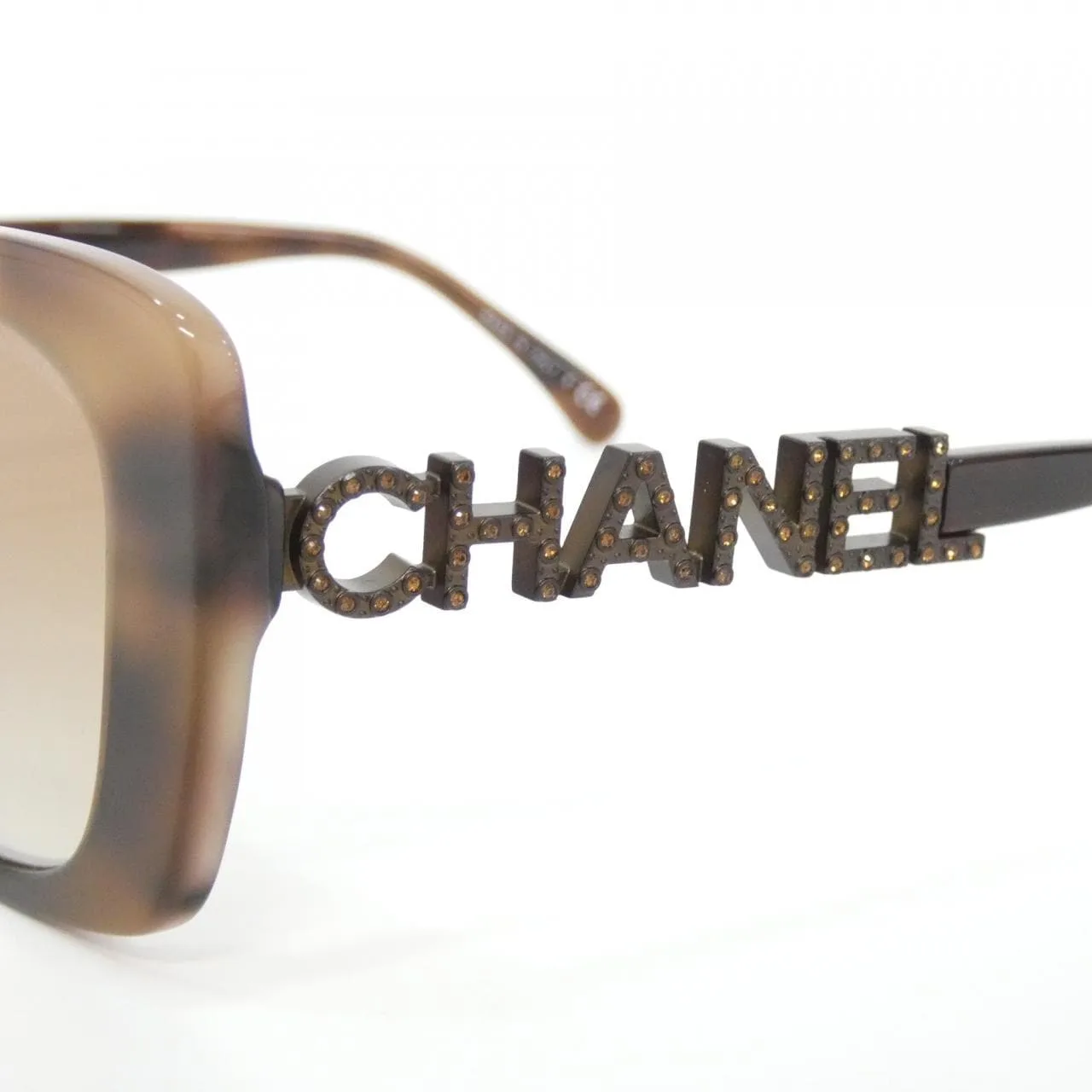 CHANEL 5422 B A Sunglasses 黑色 中古品A - 縮圖 4