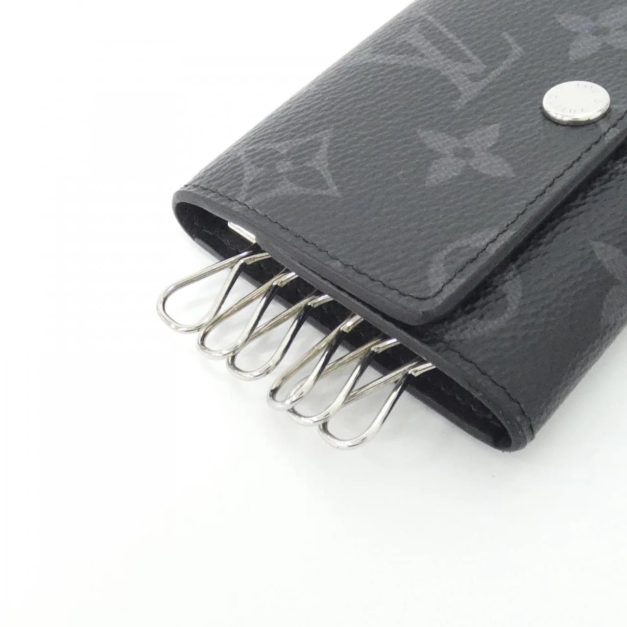 LOUIS VUITTON Eclipse M82603 Key Case Monogram Black Monogram Rank A - Thumbnail 2