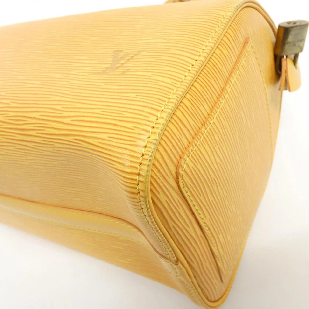 LOUIS VUITTON Speedy M43019+J00279 波士頓包 Epi 黃色 Epi 中古品A - 縮圖 3