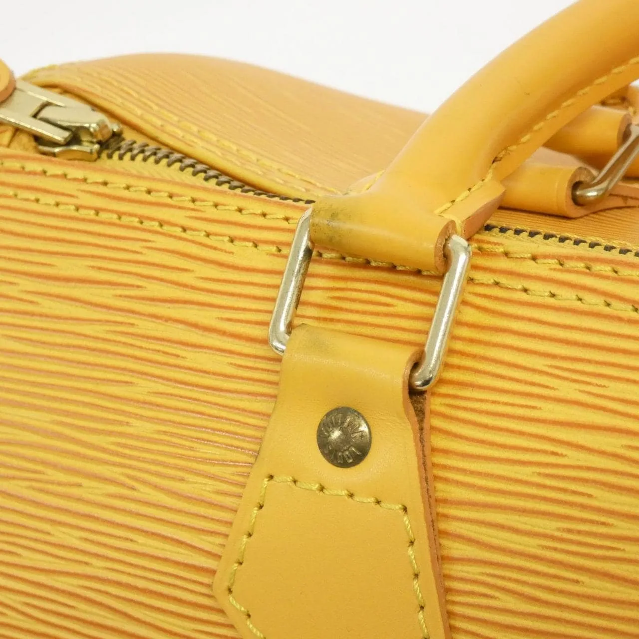 LOUIS VUITTON Speedy M43019+J00279 波士頓包 Epi 黃色 Epi 中古品A - 縮圖 6
