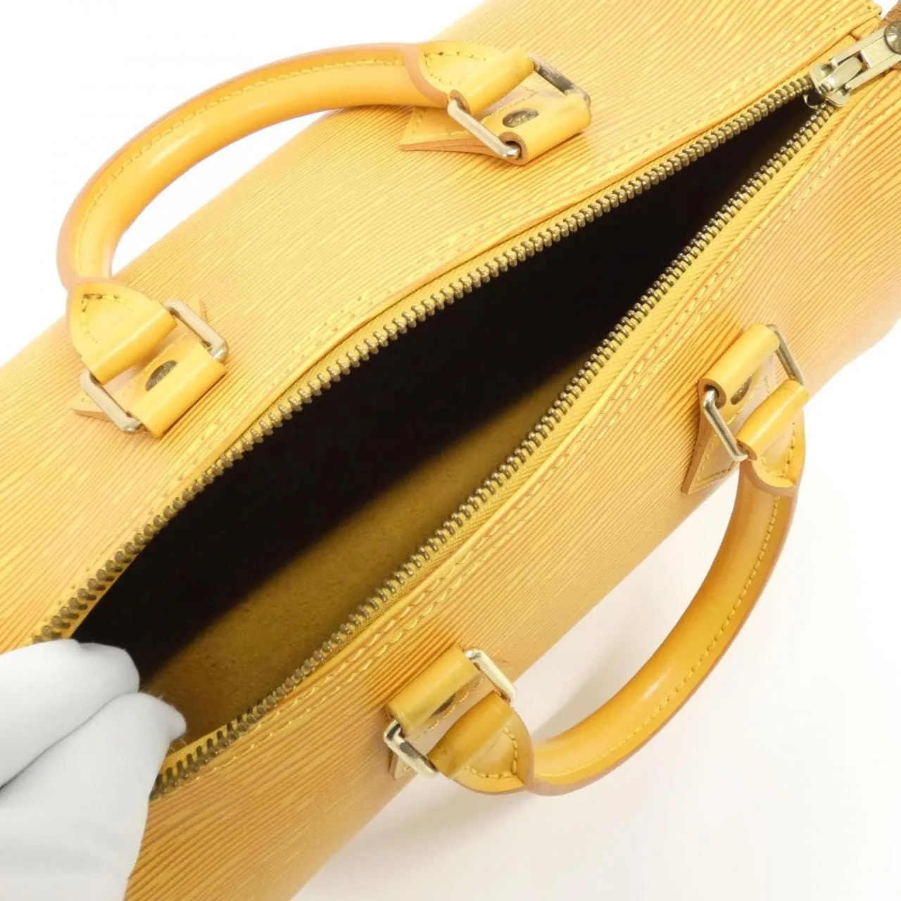 LOUIS VUITTON Speedy M43019+J00279 波士頓包 Epi 黃色 Epi 中古品A - 縮圖 10