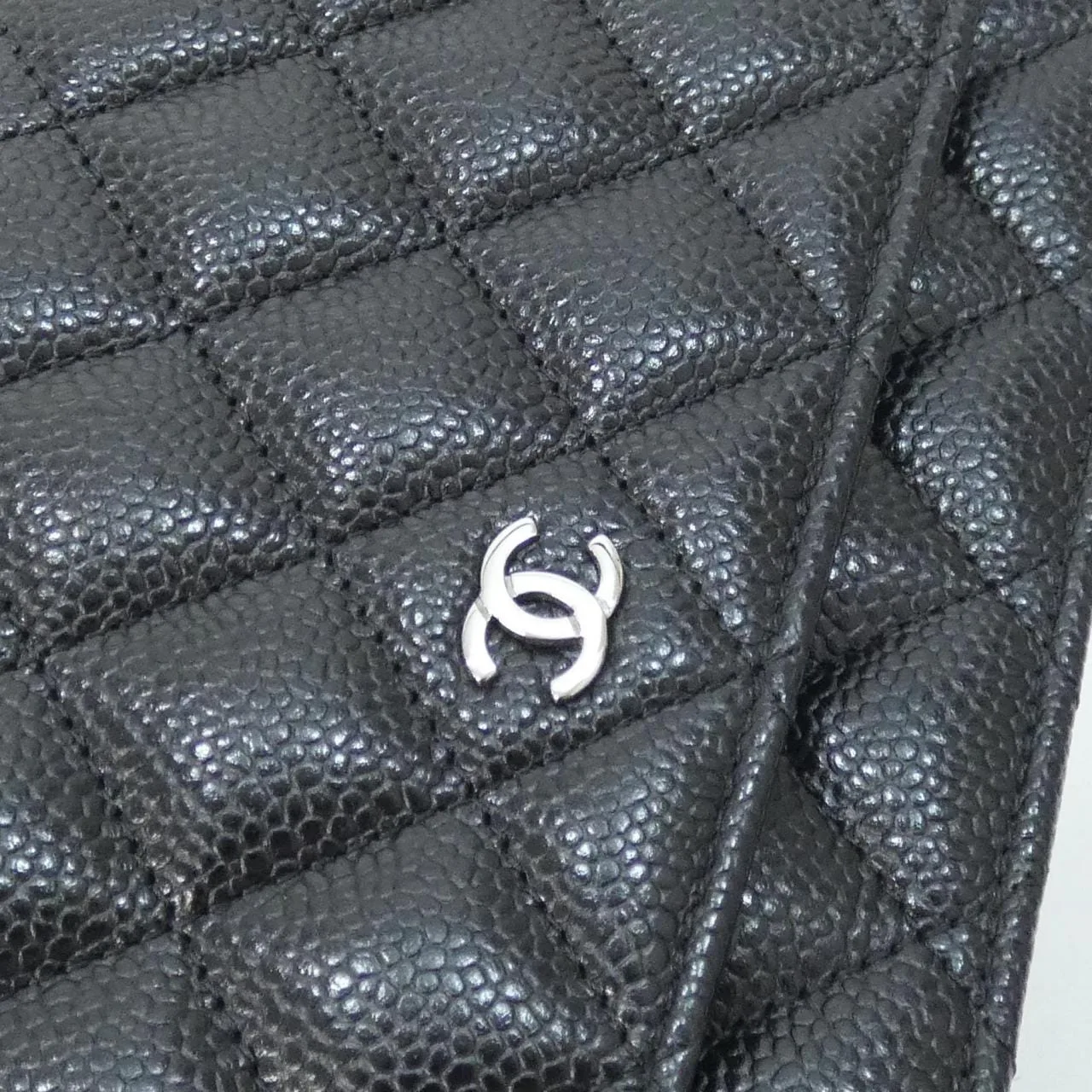 CHANEL Timeless Classic AP0250 Wallet Grained Calfskin Black Grained Calfskin Rank A - Thumbnail 5