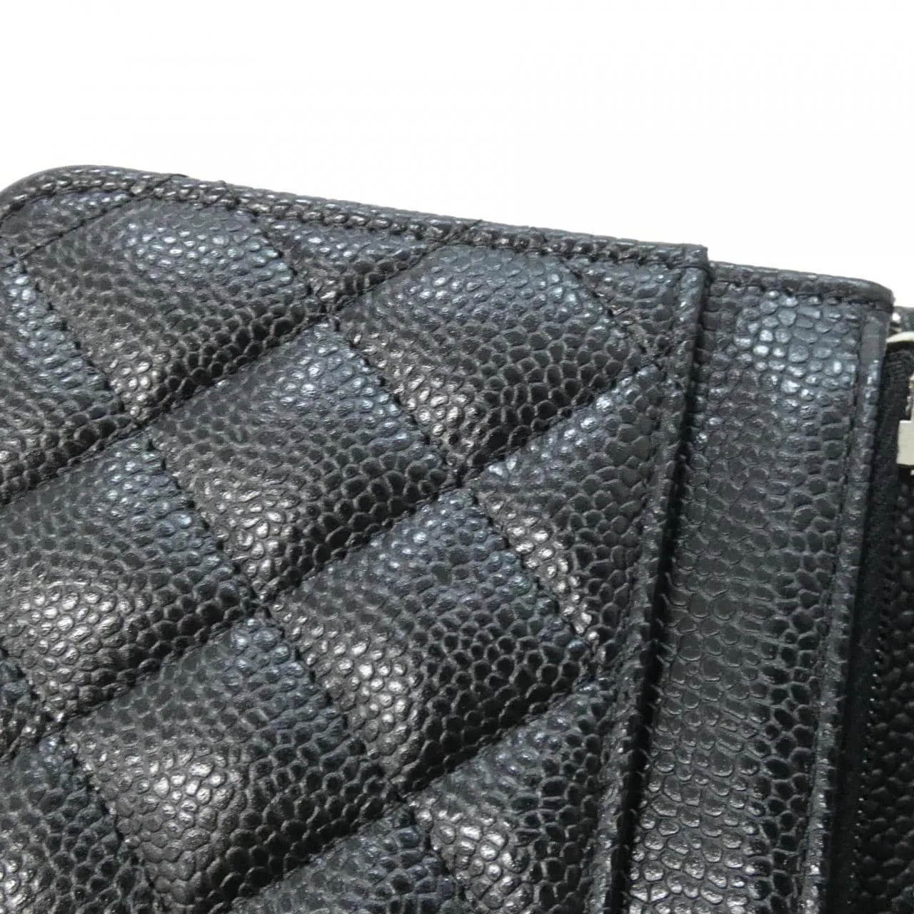 CHANEL Timeless Classic AP0250 Wallet Grained Calfskin Black Grained Calfskin Rank A - Thumbnail 9