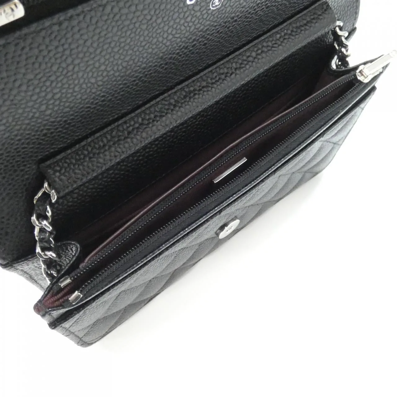 CHANEL Timeless Classic AP0250 Wallet Grained Calfskin Black Grained Calfskin Rank A - Thumbnail 10