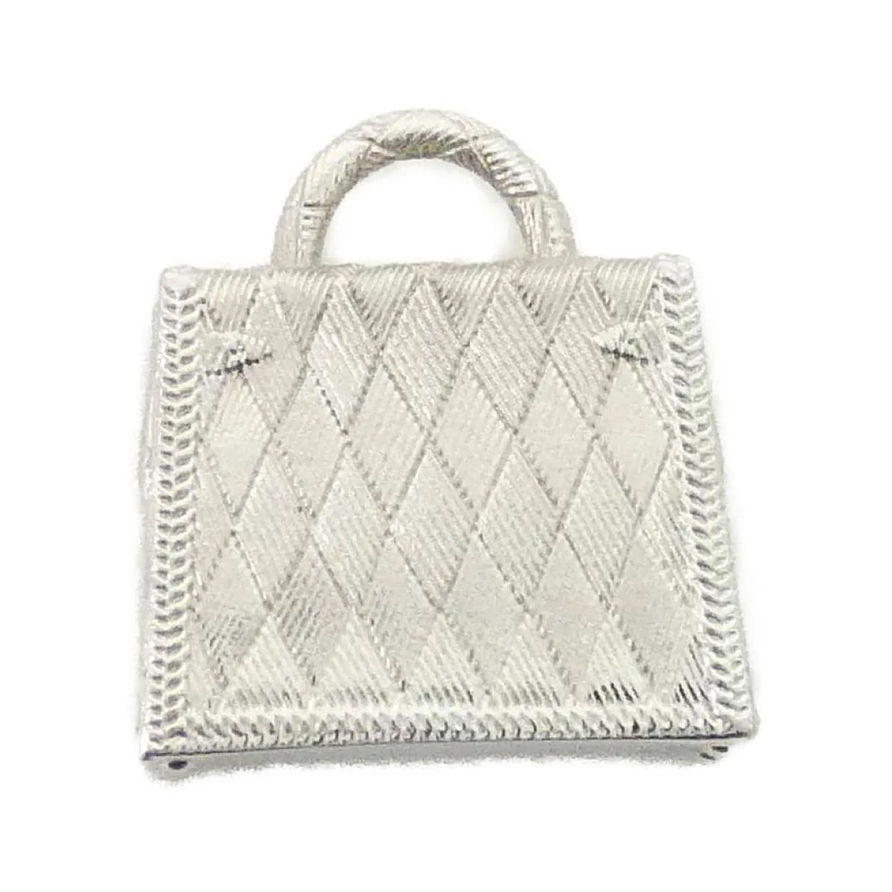 HERMES Kelly 071663FP Accessories Silver Rank A - Thumbnail 2