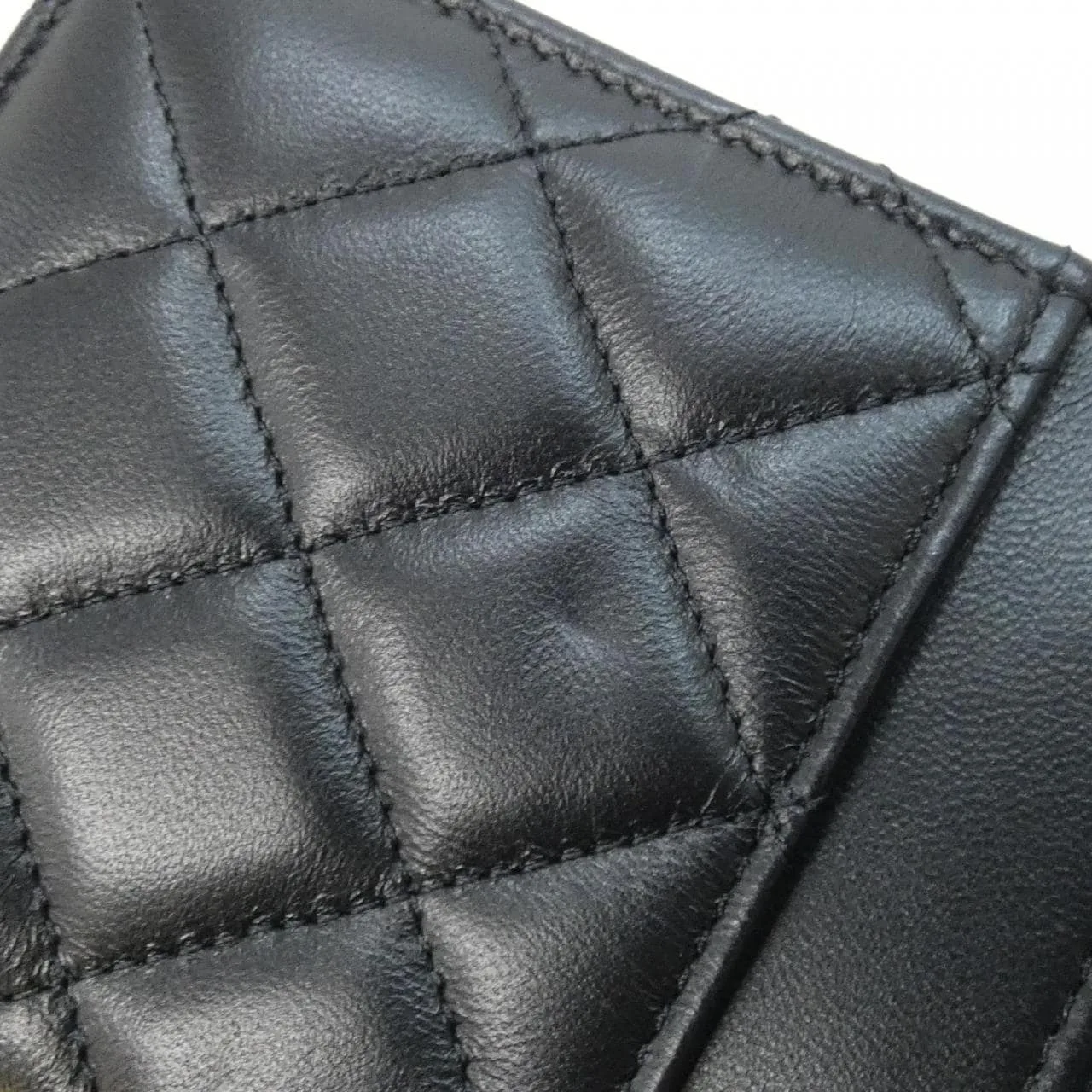 CHANEL AP4241 Wallet Lambskin Black Lambskin Rank A - Thumbnail 8