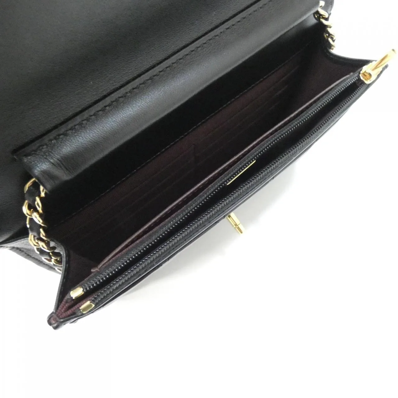 CHANEL AP4241 Wallet Lambskin Black Lambskin Rank A - Thumbnail 10