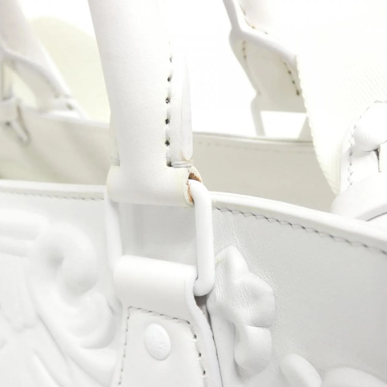 LOUIS VUITTON M21841 Handbag 白色 中古品A - 縮圖 7