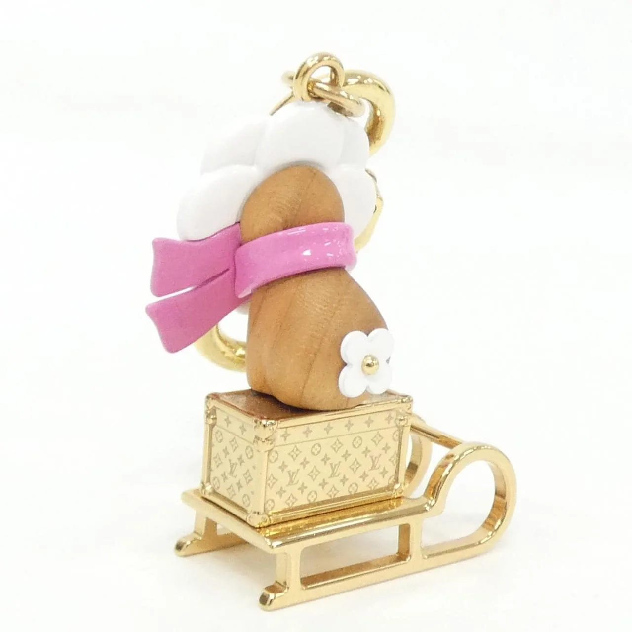 LOUIS VUITTON M01437 Wallet 紅色 中古品A - 縮圖 3