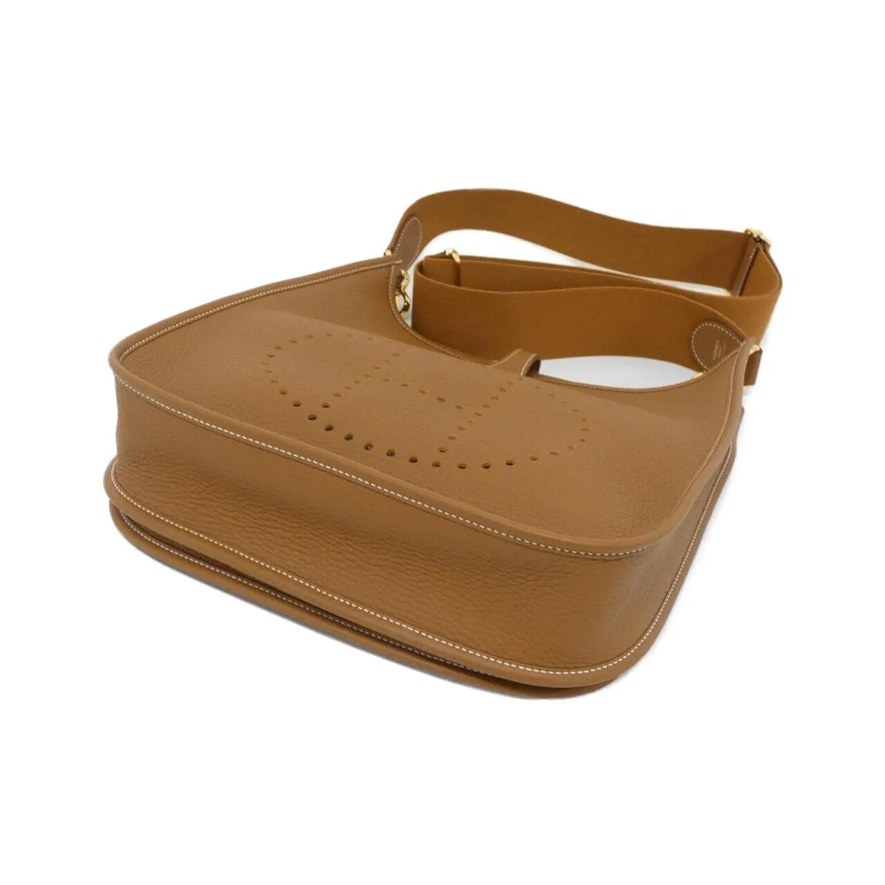 HERMES Evelyne 056277CC Shoulder Clemence Gold Clemence Leather Unused - Thumbnail 3