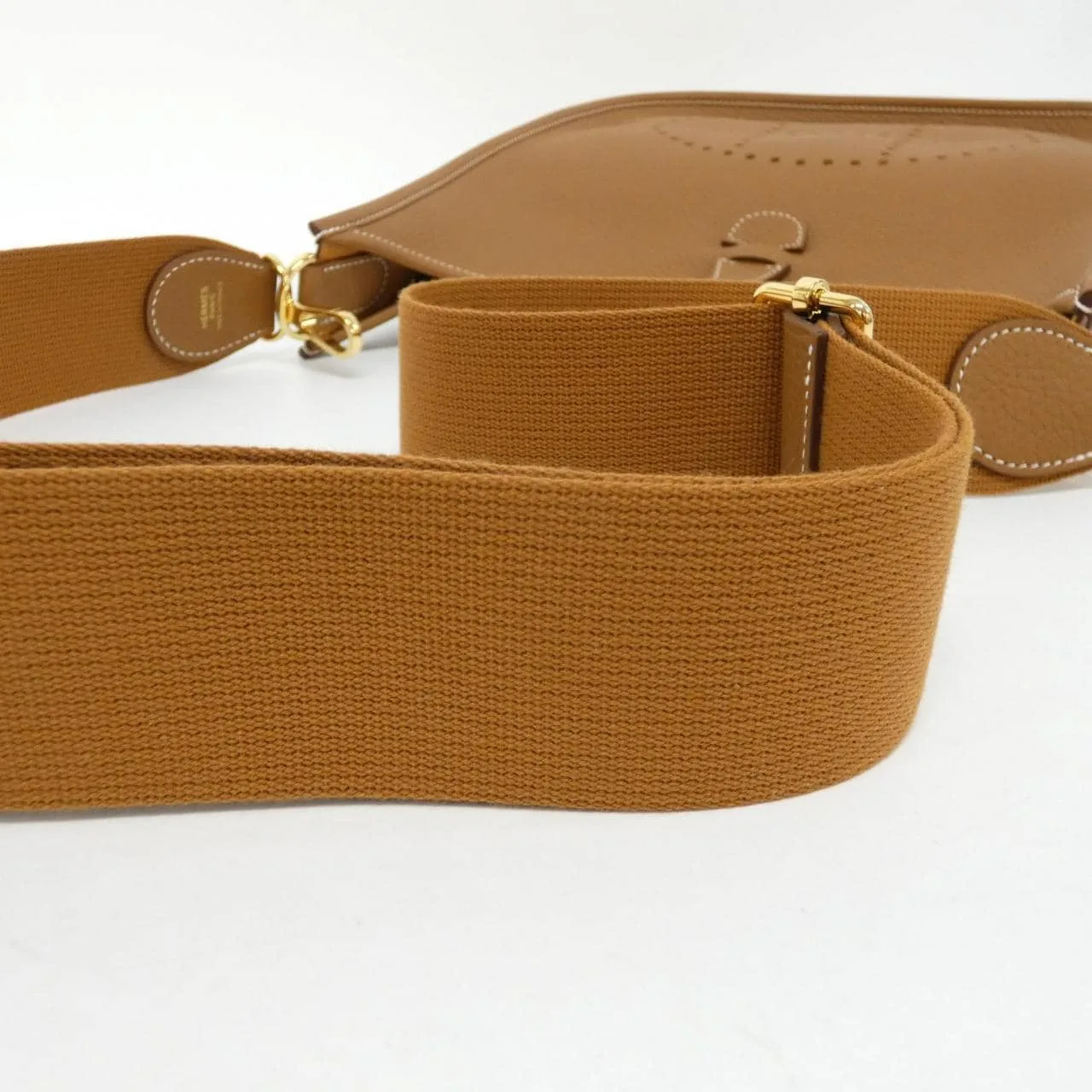 HERMES Evelyne 056277CC Shoulder Clemence Gold Clemence Leather Unused - Thumbnail 4