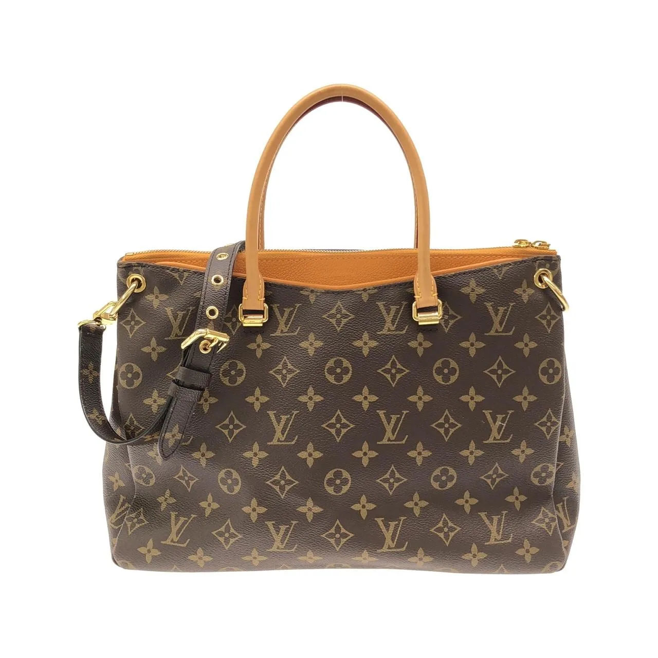 LOUIS VUITTON M40929 Handbag Monogram Black