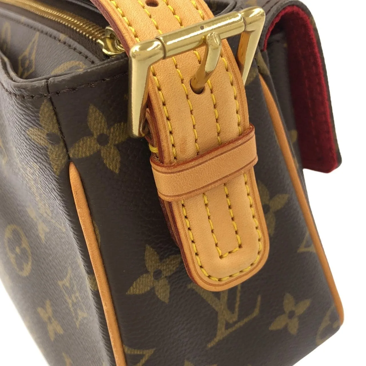 LOUIS VUITTON Viva Cité M51164 Shoulder Monogram 黑色 Monogram 中古品A - 縮圖 5