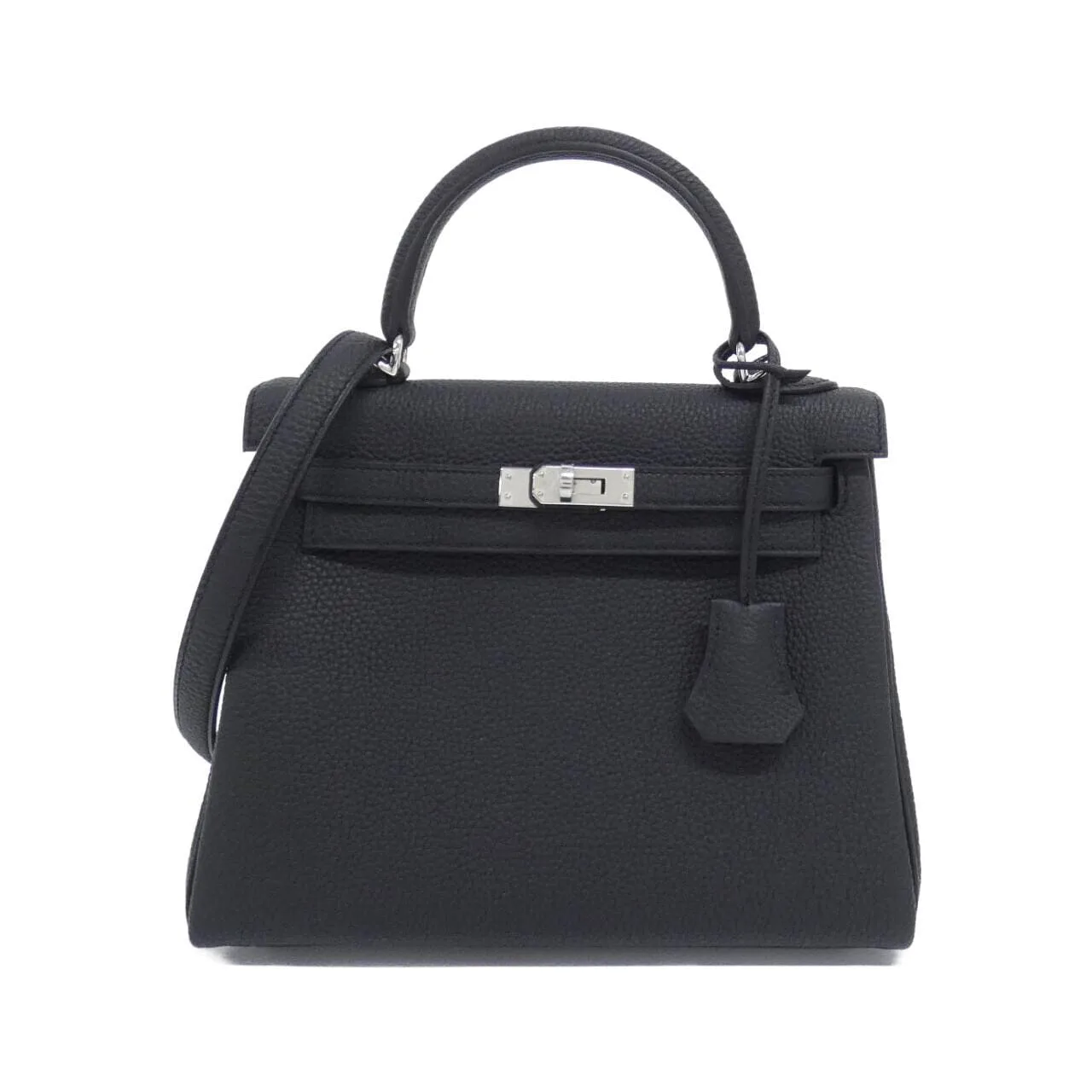 HERMES Kelly 044624CK Handbag Togo Black