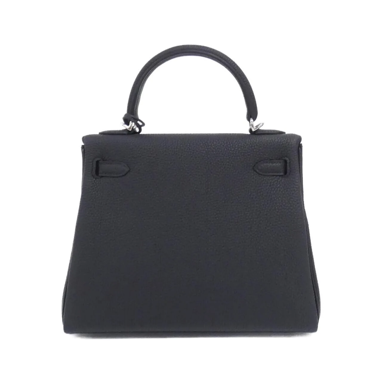 HERMES Kelly 044624CK Handbag Togo Black Togo Leather Unused - Thumbnail 2