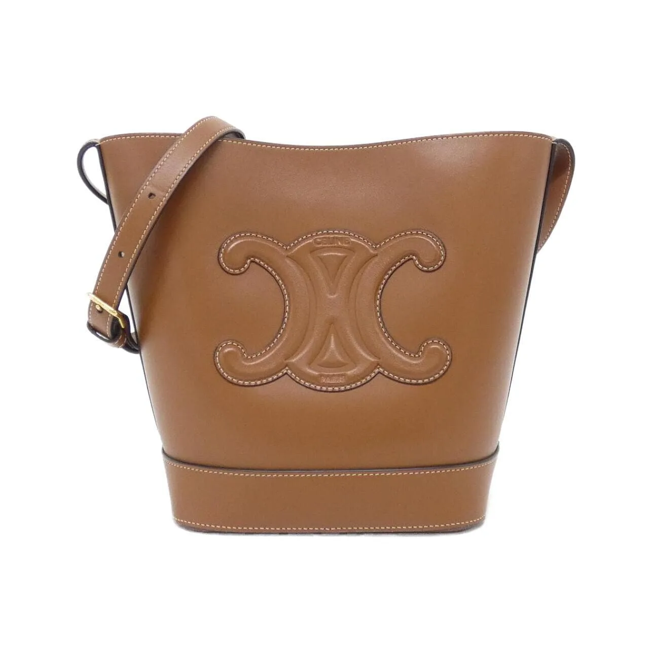 CELINE Triomphe 198243DU3 Shoulder Black