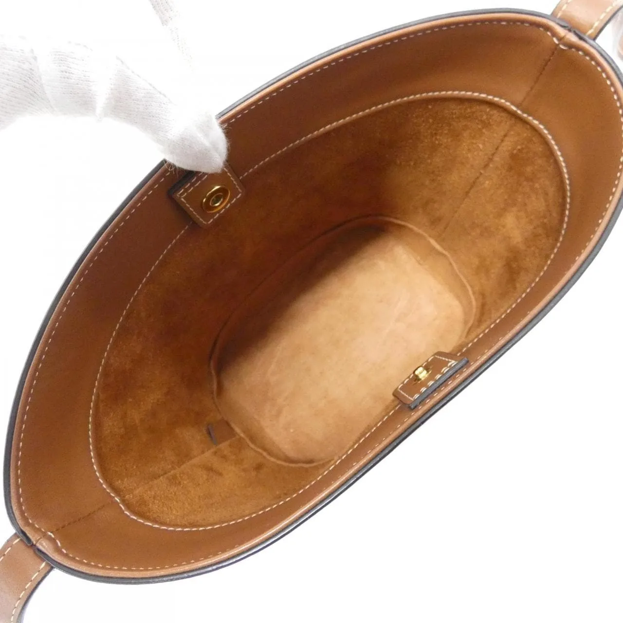 CELINE Triomphe 198243DU3 Shoulder 黑色 中古品A - 縮圖 9