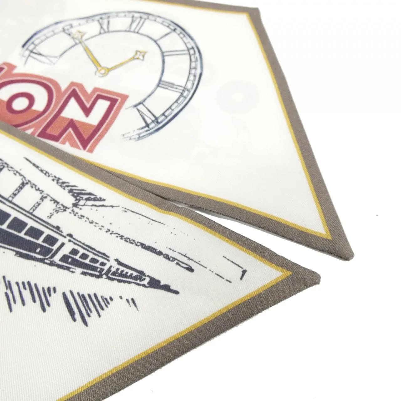 LOUIS VUITTON M75407 Scarf Taupe 中古品A - 縮圖 2