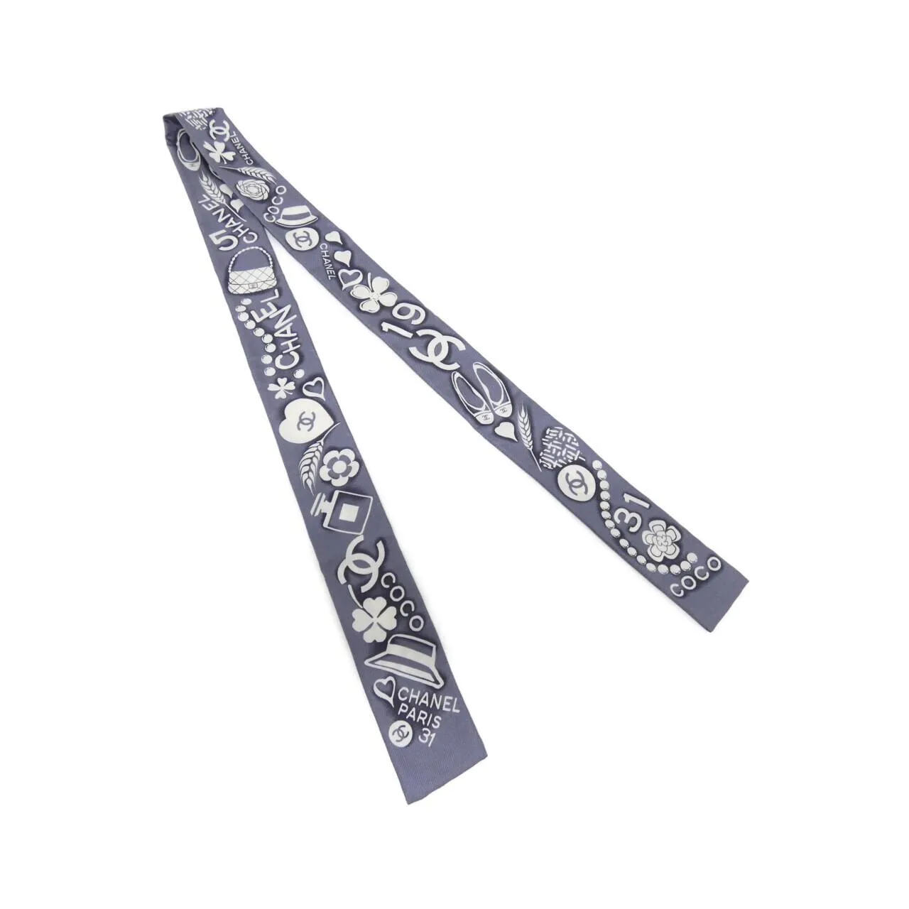 CHANEL AA0349 Accessories White