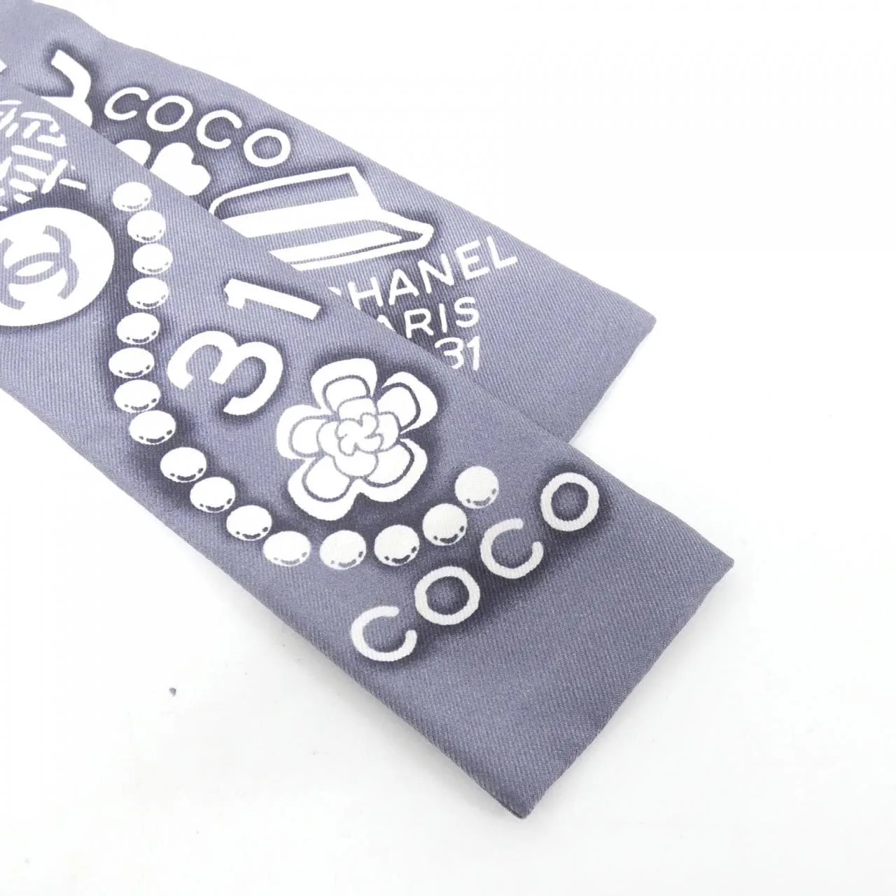 CHANEL AA0349 Accessories 白色 中古品A - 縮圖 2