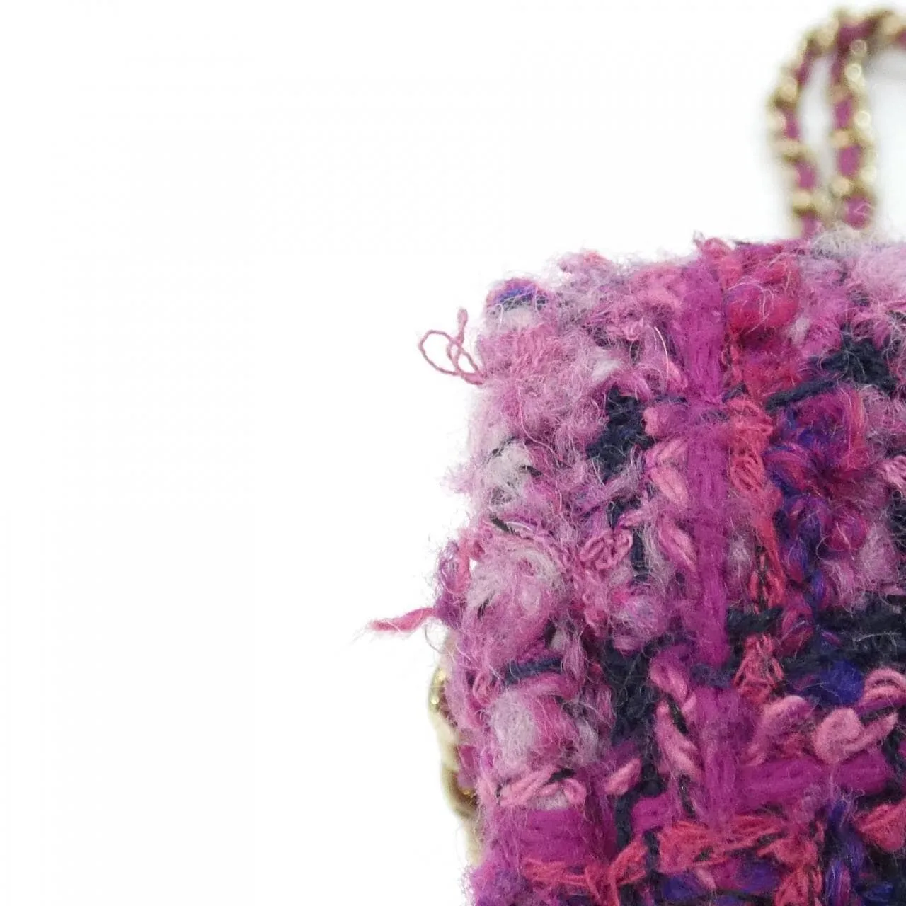 CHANEL Wallet on Chain AP0250 Wallet Cotton Black Cotton Rank A - Thumbnail 5