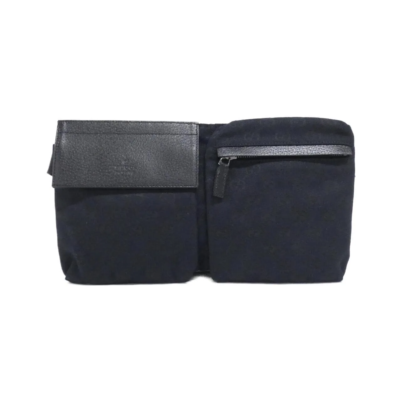 GUCCI 28566 Belt Canvas Black