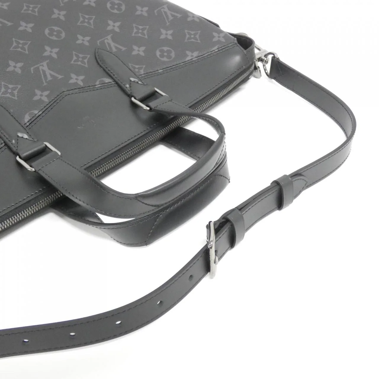 LOUIS VUITTON Eclipse M40566 Handbag Monogram Black Monogram Rank A - Thumbnail 4