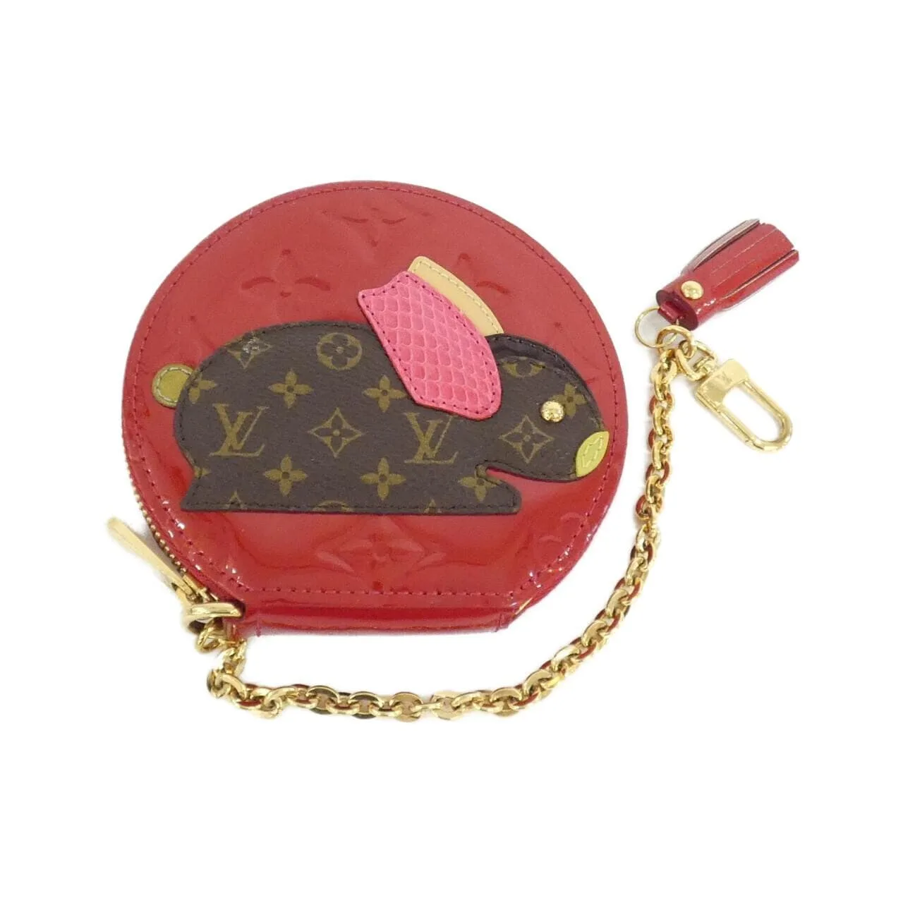 LOUIS VUITTON M91389 Coin Case Vernis