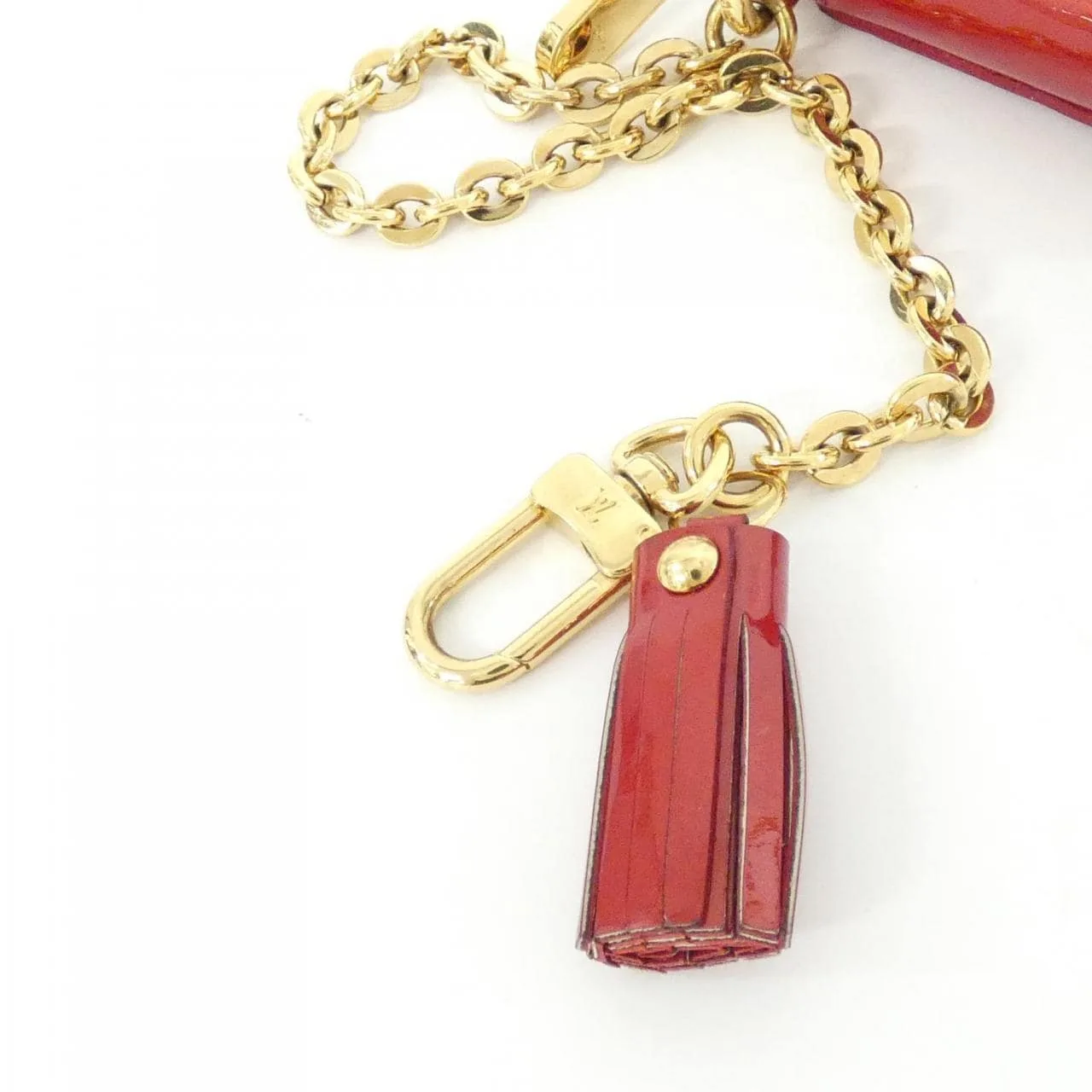 LOUIS VUITTON M91389 Coin Case Vernis 黑色 Vernis 中古品A - 縮圖 5