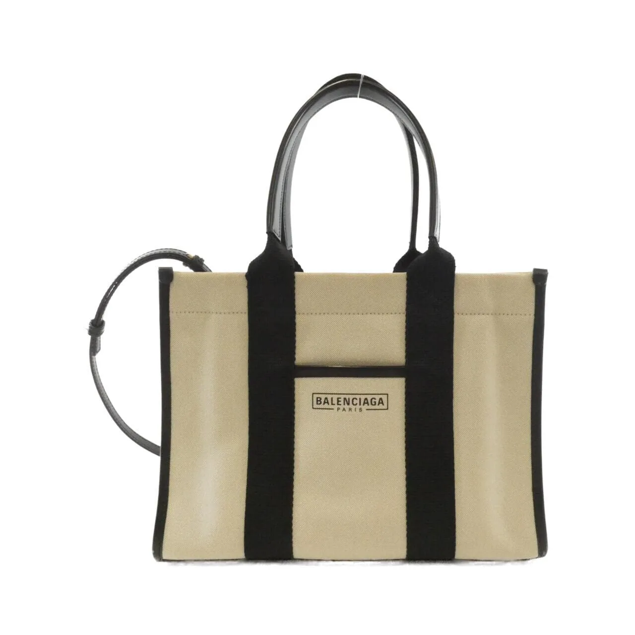 BALENCIAGA Le Cagole 671402 2HHAM Tote Canvas Black