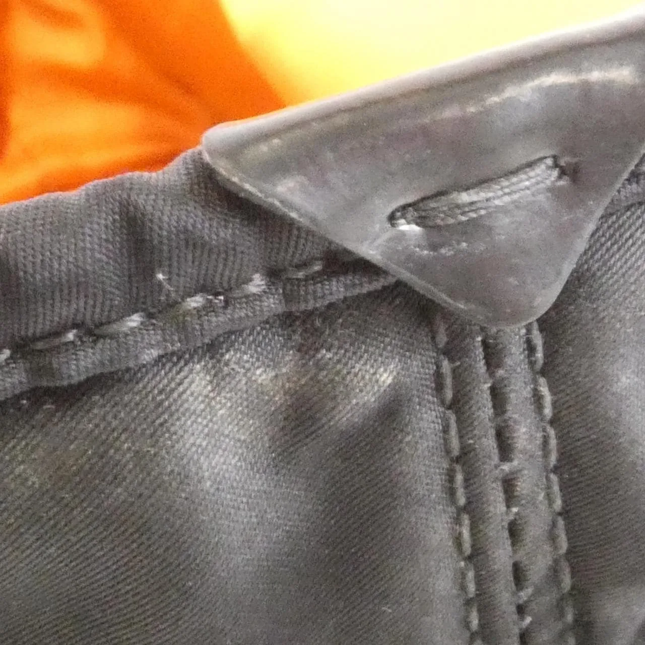 BALENCIAGA 339933 210K4 Handbag Nylon 深藍色 尼龍 中古品A - 縮圖 5