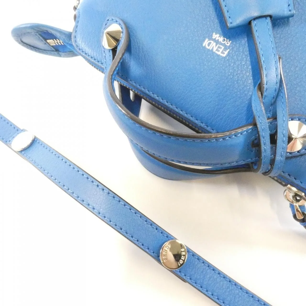 FENDI By The Way 8BL135 1D5 Handbag 黑色 中古品B - 縮圖 6