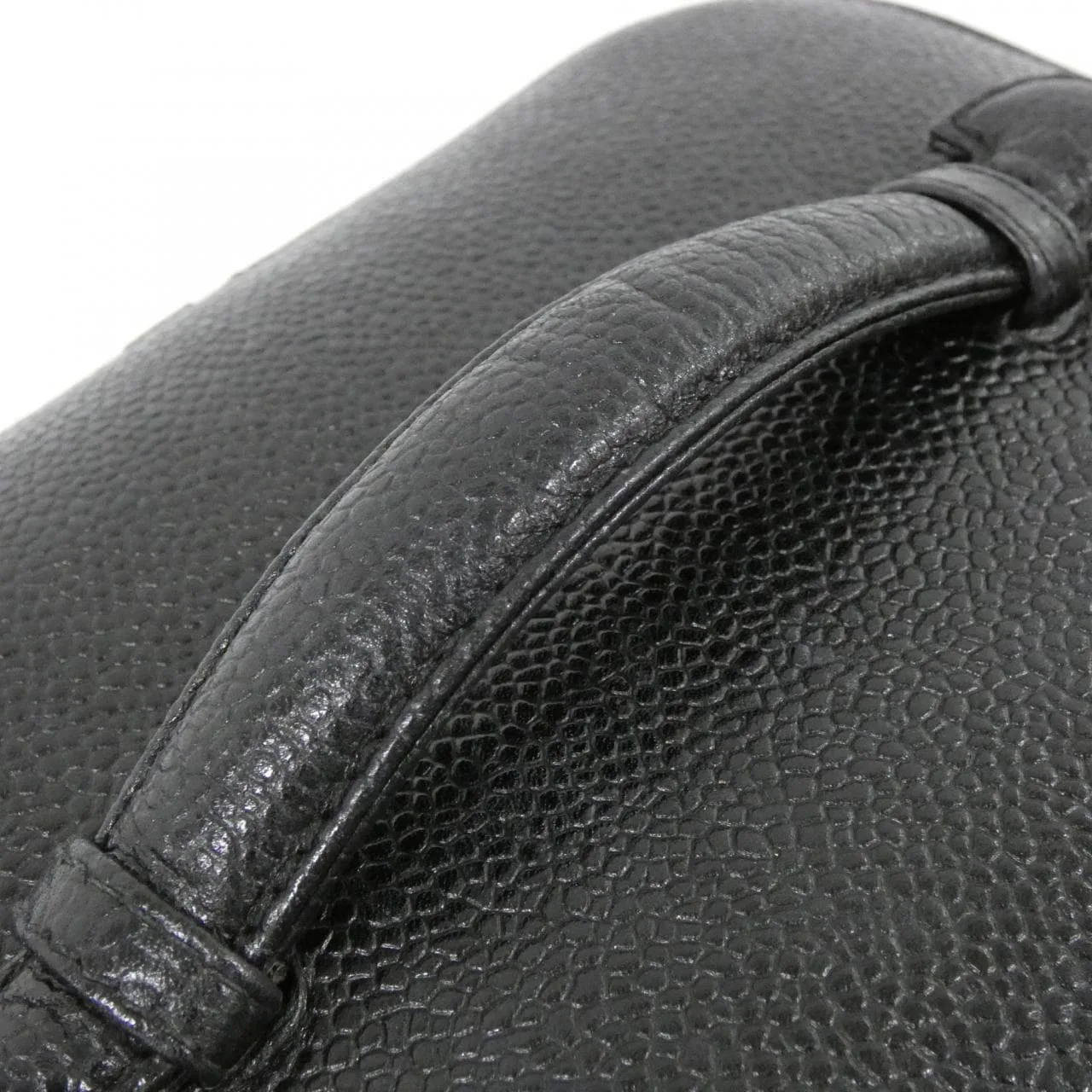 CHANEL 1997 Handbag Grained Calfskin