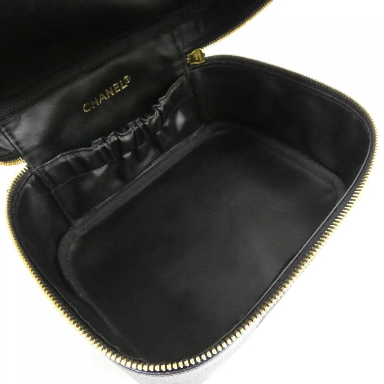 CHANEL 1997 Handbag Grained Calfskin
