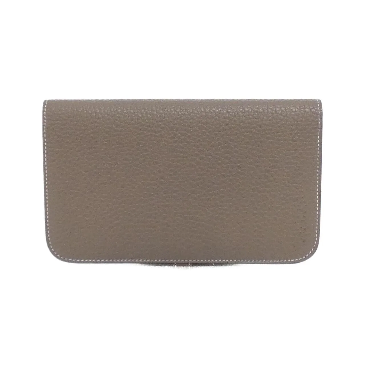HERMES 043070CK Wallet Togo Etoupe Togo Leather Rank A - Thumbnail 2