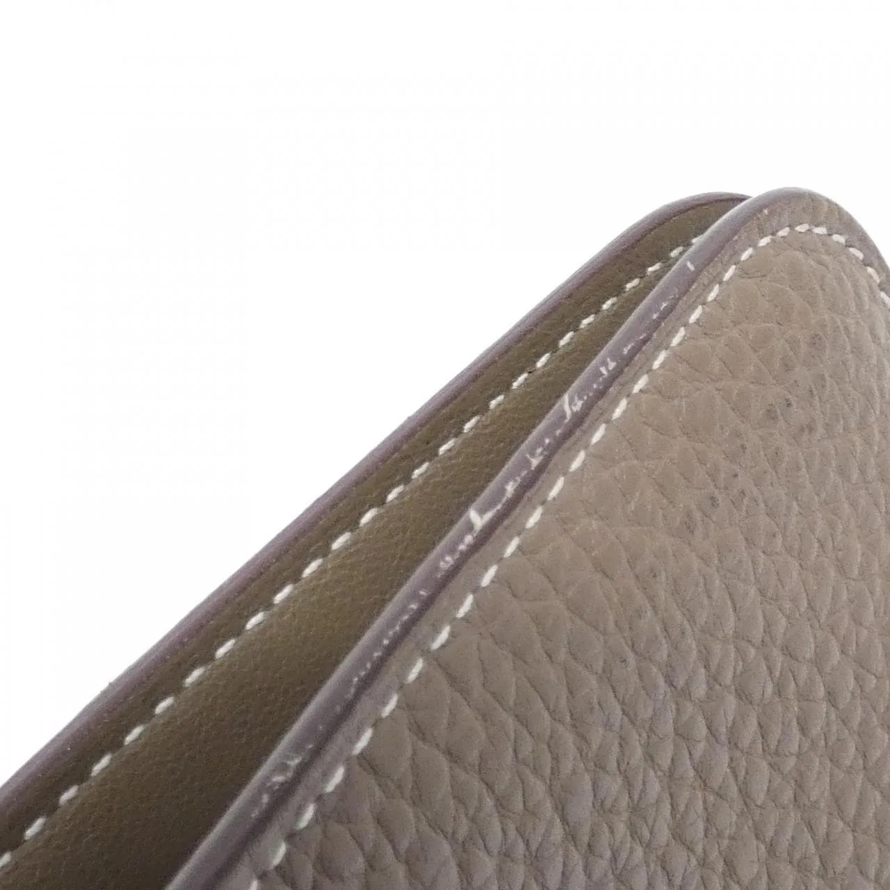 HERMES 043070CK Wallet Togo Etoupe Togo Leather Rank A - Thumbnail 3