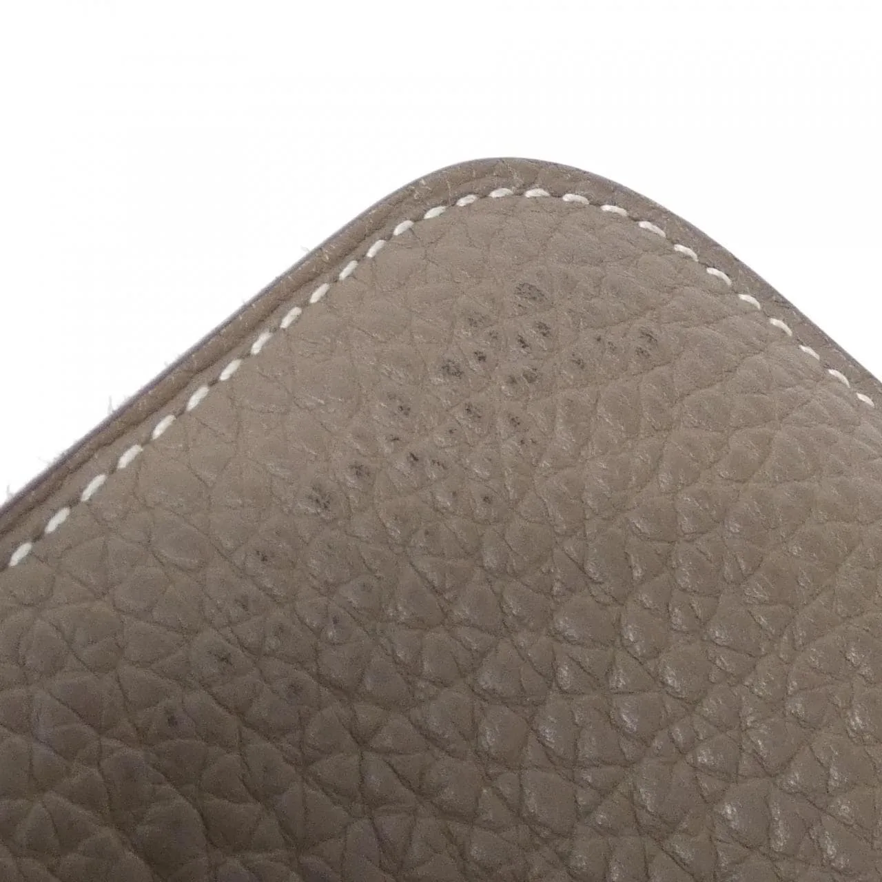 HERMES 043070CK Wallet Togo Etoupe Togo Leather Rank A - Thumbnail 4