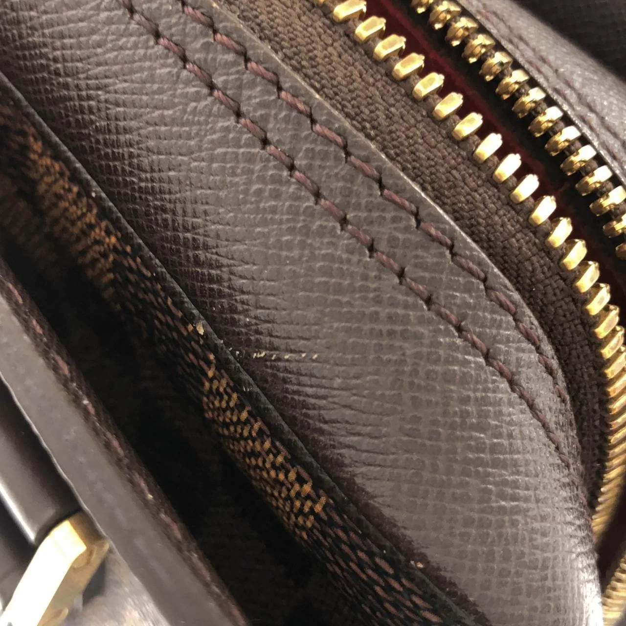 LOUIS VUITTON N51155 Handbag Damier Black Damier Rank A - Thumbnail 7