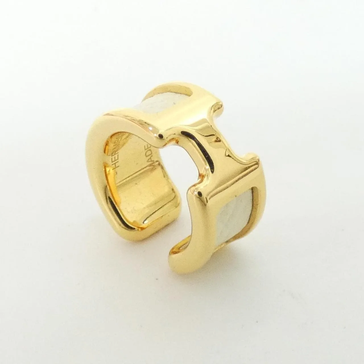 HERMES 010734CC Accessories Epsom Black Epsom Leather Rank A - Thumbnail 5