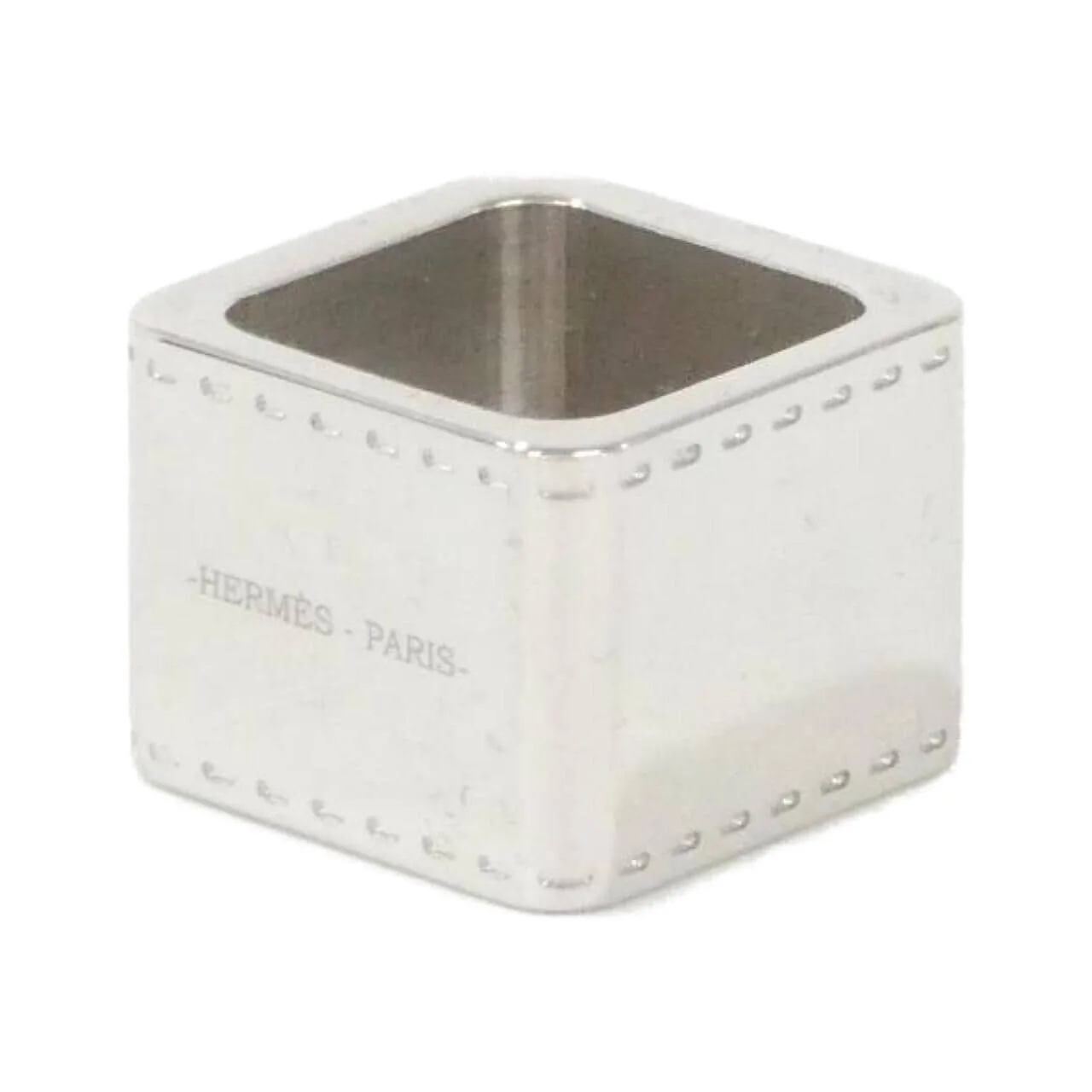 HERMES 603613S Scarf Silver Rank A - Thumbnail 2