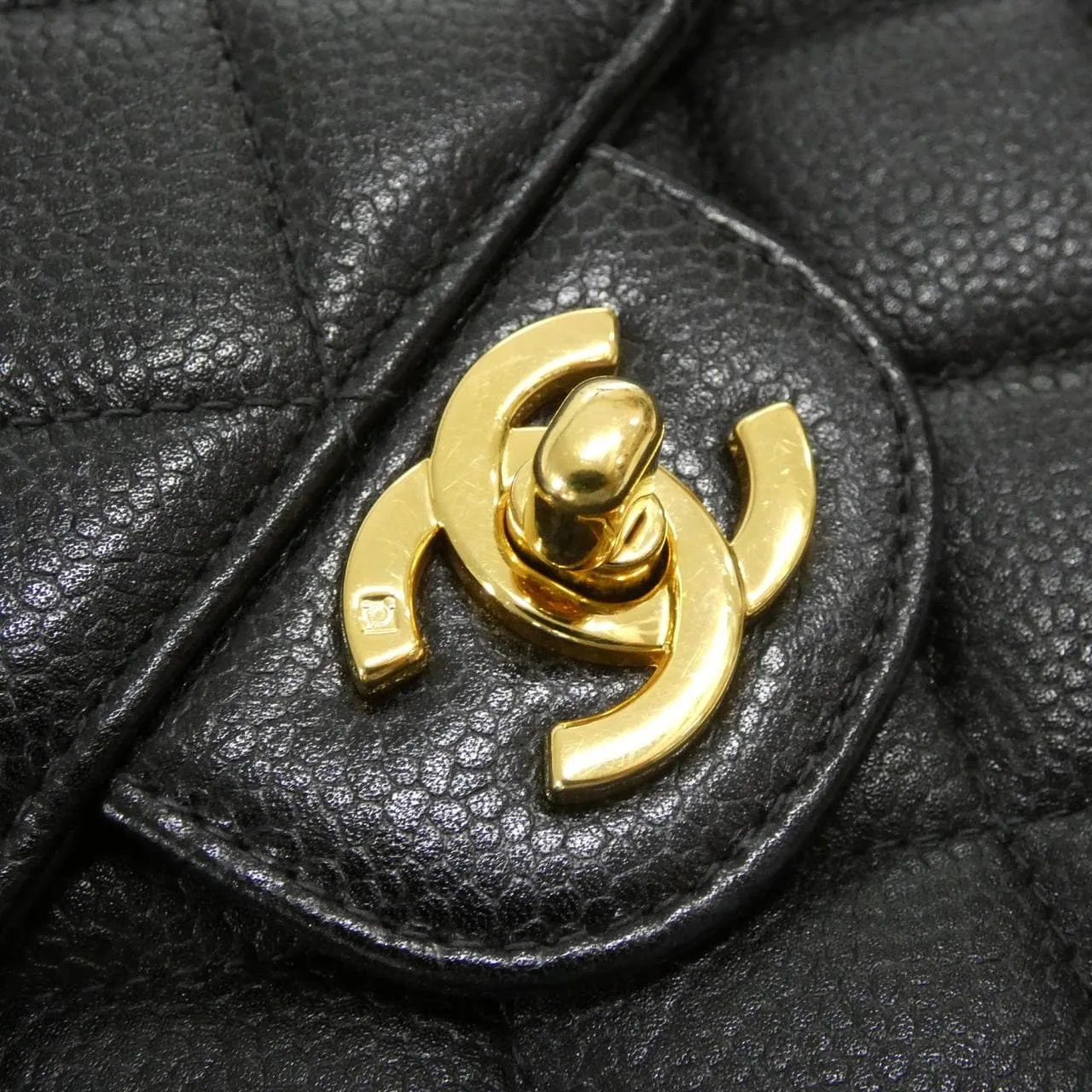 CHANEL Shoulder Grained Calfskin