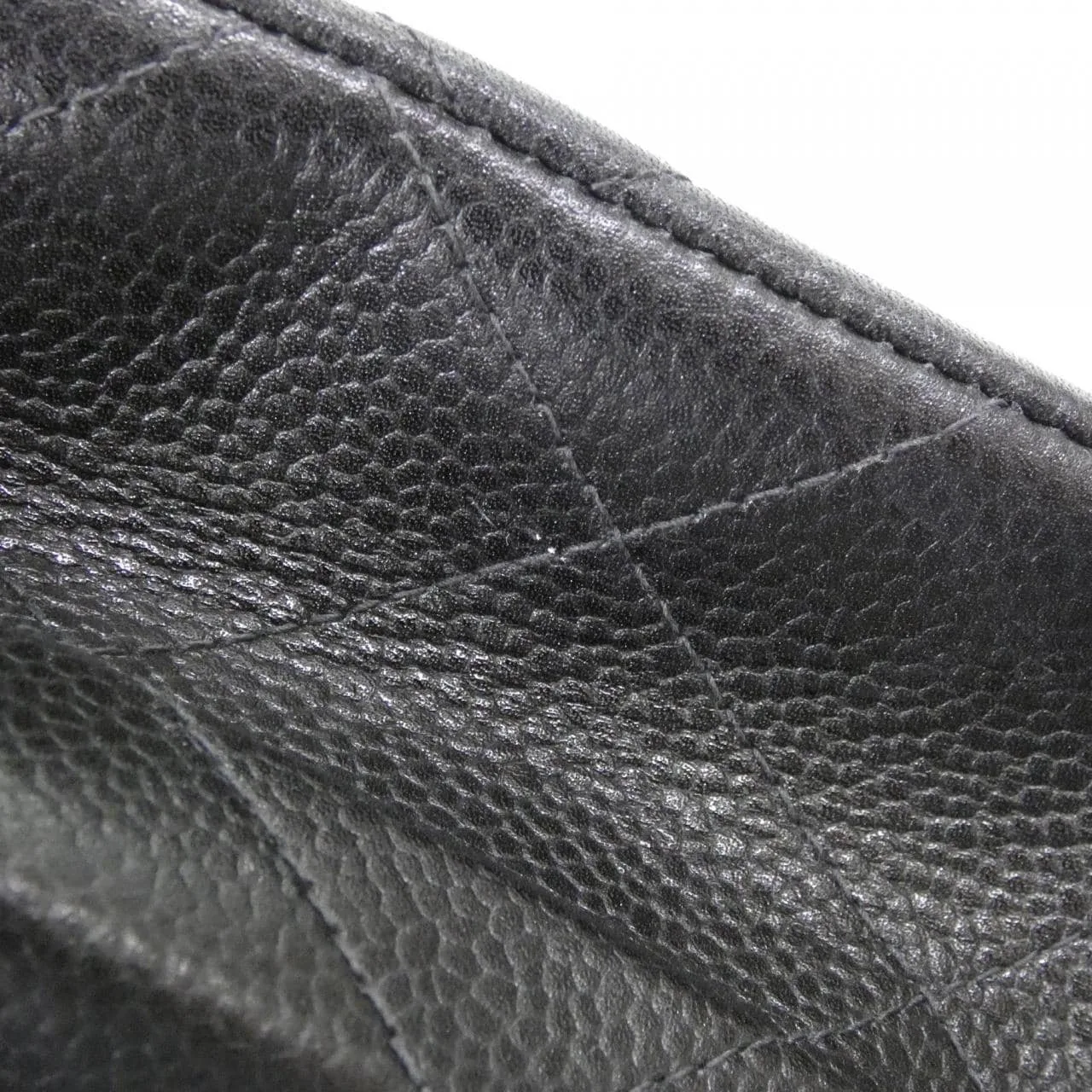 CHANEL Shoulder Grained Calfskin